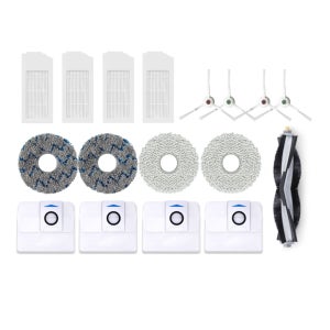 [호환] 에코프렌즈 에코백스 T10 옴니 / 터보 소모품 세트 먼지봉투 물걸레 브러쉬 필터