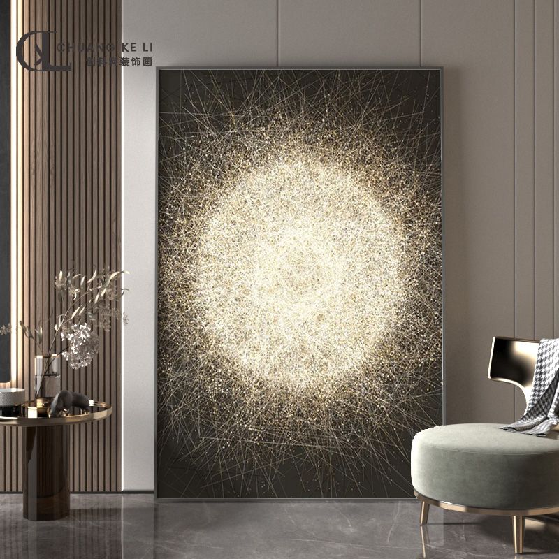 抽象化現代美術美術品リビングルームポーチ 毛利小五郎 壁掛け高級絵画オークション