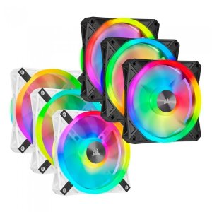 CORSAIR iCUE QL120 RGB White (3PACK)