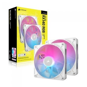 CORSAIR iCUE LINK RX140 RGB STARTER KIT (WHITE)