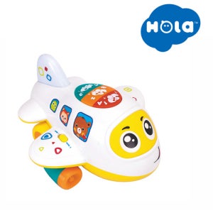 홀라 영어 비행기 장난감 범프 앤 고 러닝 플레인