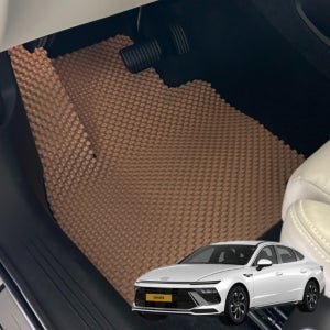 에토스 현대 쏘나타 디엣지 뉴라이즈 LF 중국 택시 자동차 버블 카매트 베이지 운전석