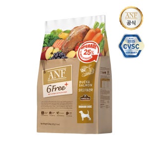 ANF 식스프리플러스 인도어 독 오리고기&연어 5.6kg
