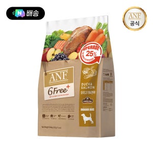 [N배송] ANF 식스프리플러스 인도어 독 오리고기&연어 5.6kg
