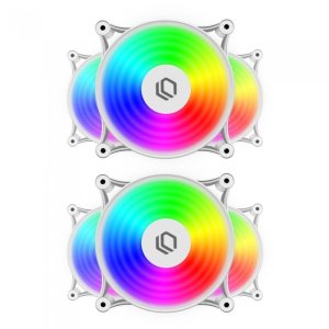 LEADCOOL 120 ARGB PWM WHITE (6PACK)