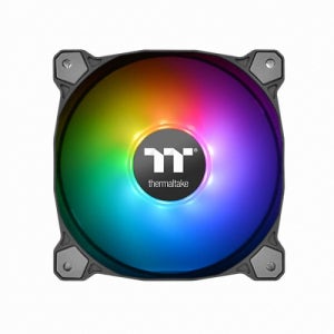 써멀테이크 퓨어 플러스 12 LED RGB 라디에이터 팬 TT프리미엄 에디션