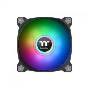 써멀테이크 Pure Duo 14 ARGB Sync 라디에이터 팬 Black (2PACK/Controller)