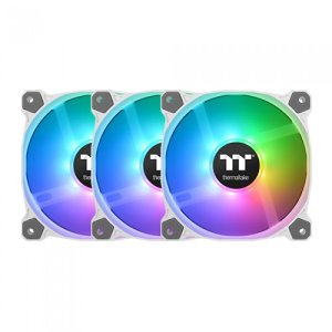 써멀테이크 Pure 12 ARGB Sync 라디에이터 팬 White TT 프리미엄 에디션 (3PACK)