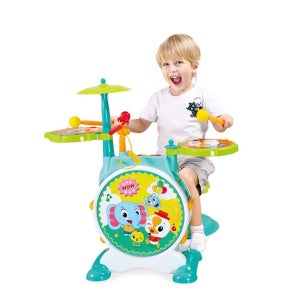 홀라 드럼치고 노래하는 뱅잉 드럼 악기놀이 세트