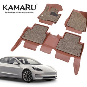 테슬라 모델3 매트 카마루 6D카매트