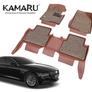 제네시스 G80 매트 카마루 6D카매트