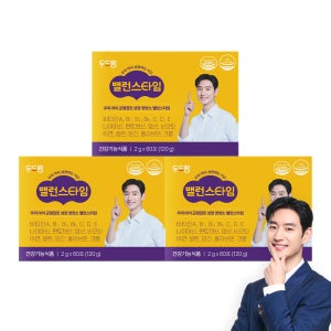 [두드림] 키즈 종합비타민 밸런스타임 60포, 3개