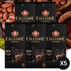 다크초콜렛 100g x 5개 초콜릿 익스클루시브 90% 타이타우 간식 카카오 수입