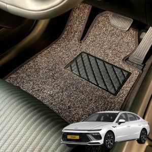 에토스 현대 쏘나타 디엣지 뉴라이즈 LF 중국 택시 코일 팔로마 카매트 브라운 운전석