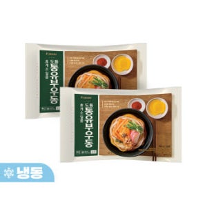 휴게소 일품 도톰 통유부우동 568g 2개입 (4인분)