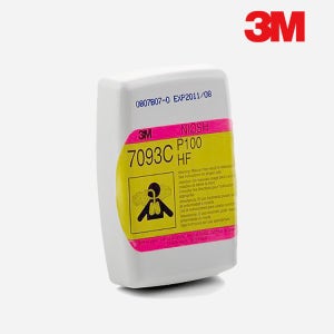 3M 방진용 필터 6000시리즈 7093C 냄세제거 긴수명 필터(2EA)