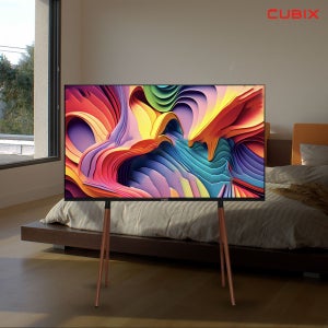 이젤큐빅스 165cm(65인치) TV 구글 스마트 4K UHD 인테리어 1등급 기사방문설치