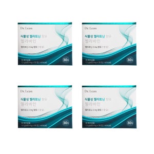 닥터린 송중기 식물성 멜라토닌 2mg 함유 멜라바인 4박스 4개월분 멜라토닉 메라토닌