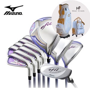 미즈노 여성 풀세트 힐크릭 골프백 세트 포함