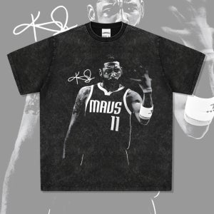 카이리 어빙 댈러스 매버릭스 NBA 프린트 티셔츠 힙합 빈티지 반팔 긴팔 레농구