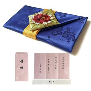 현금 예단함 예단비 드리는법 봉채비 함 봉투 보자기