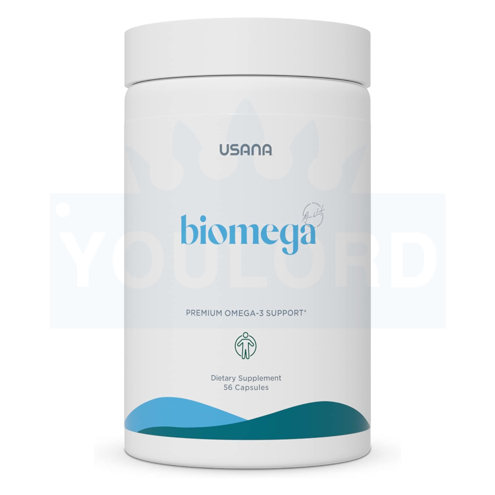 <b>USANA</b> 오메가3 바이오메가 비타민D 레몬 56캡슐