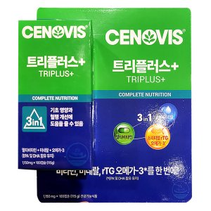 세노비스 트리플러스 멀티비타민 미네랄 오메가3 1150mg X 100캡슐