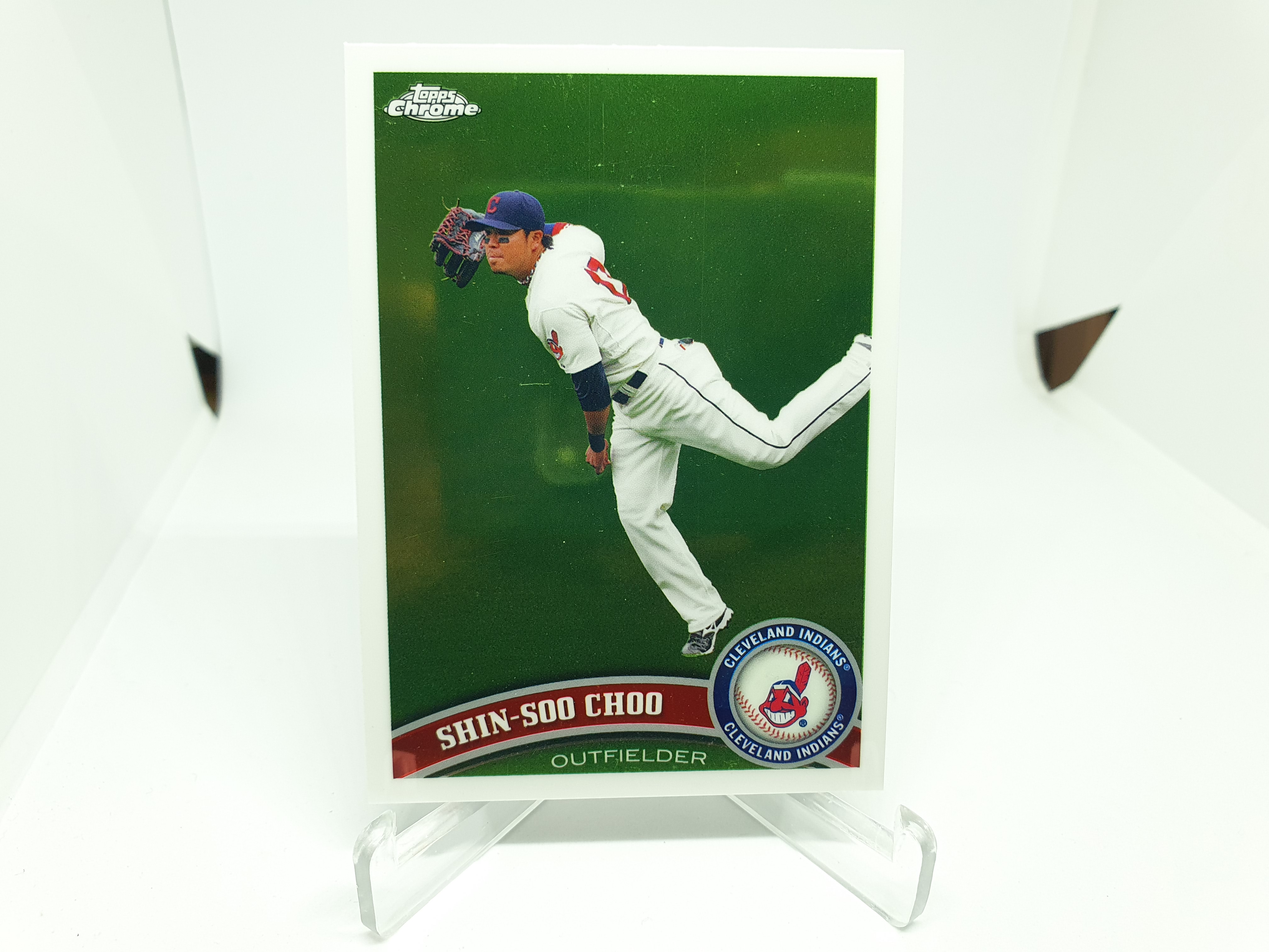 추신수 ﻿2011 Topps Chrome 클리블랜드 인디언스 MLB 야구카드