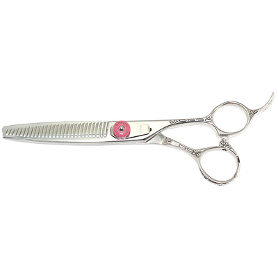 수출용 특별제작 앞선 RUN 6.0인치 28발 3홈 전문가용 틴닝가위