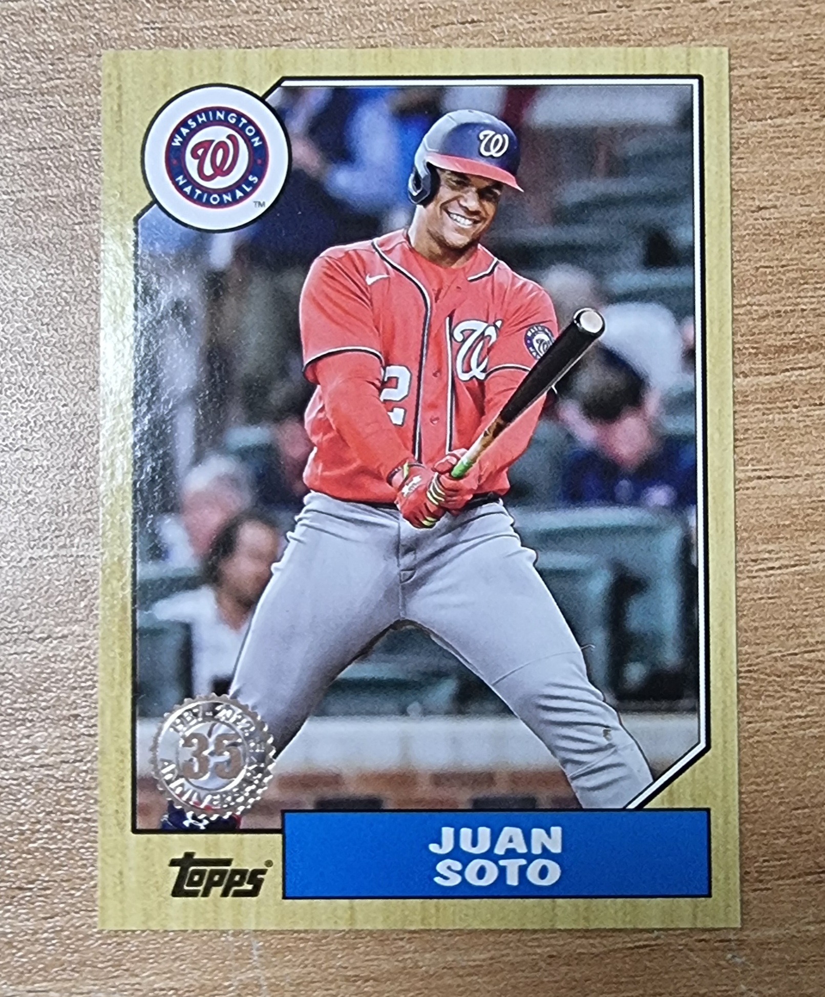 후안 소토 설명필독 2022 Topps 35th Anniversary 1987 Topps Set Juan Soto 87TBU-22 MLB 야구 카드