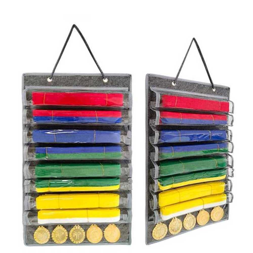 태권도띠 전시함 선반 거치대 컬렉션 무술 벨트