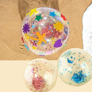 투명비치볼 스팽글비치볼 만들기 PVC 물놀이공