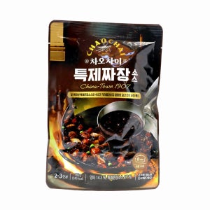 [차오차이] 특제짜장소스 165g 간편식 중화요리 중식 직화 볶음짜장 캠핑 요리