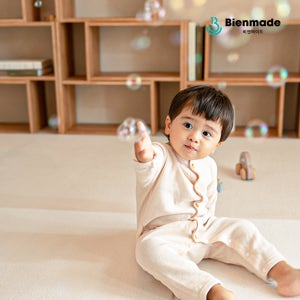 비엔메이드 디어 놀이방매트 PVC 유아 아기 거실 복도 층간소음 양면 논슬립 쿠션 러그 매트 1.4x140x180