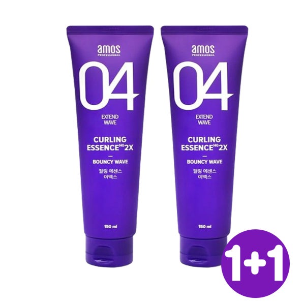 [1+1] 아모스 컬링 에센스 바운시 웨이브 2x 150ml