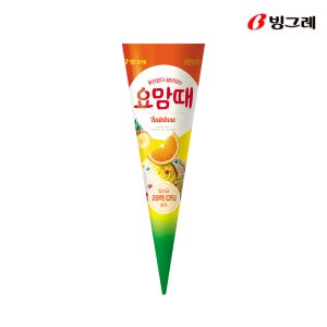 빙그레 요맘때 요거트 아이스크림 레인보우콘 24개입
