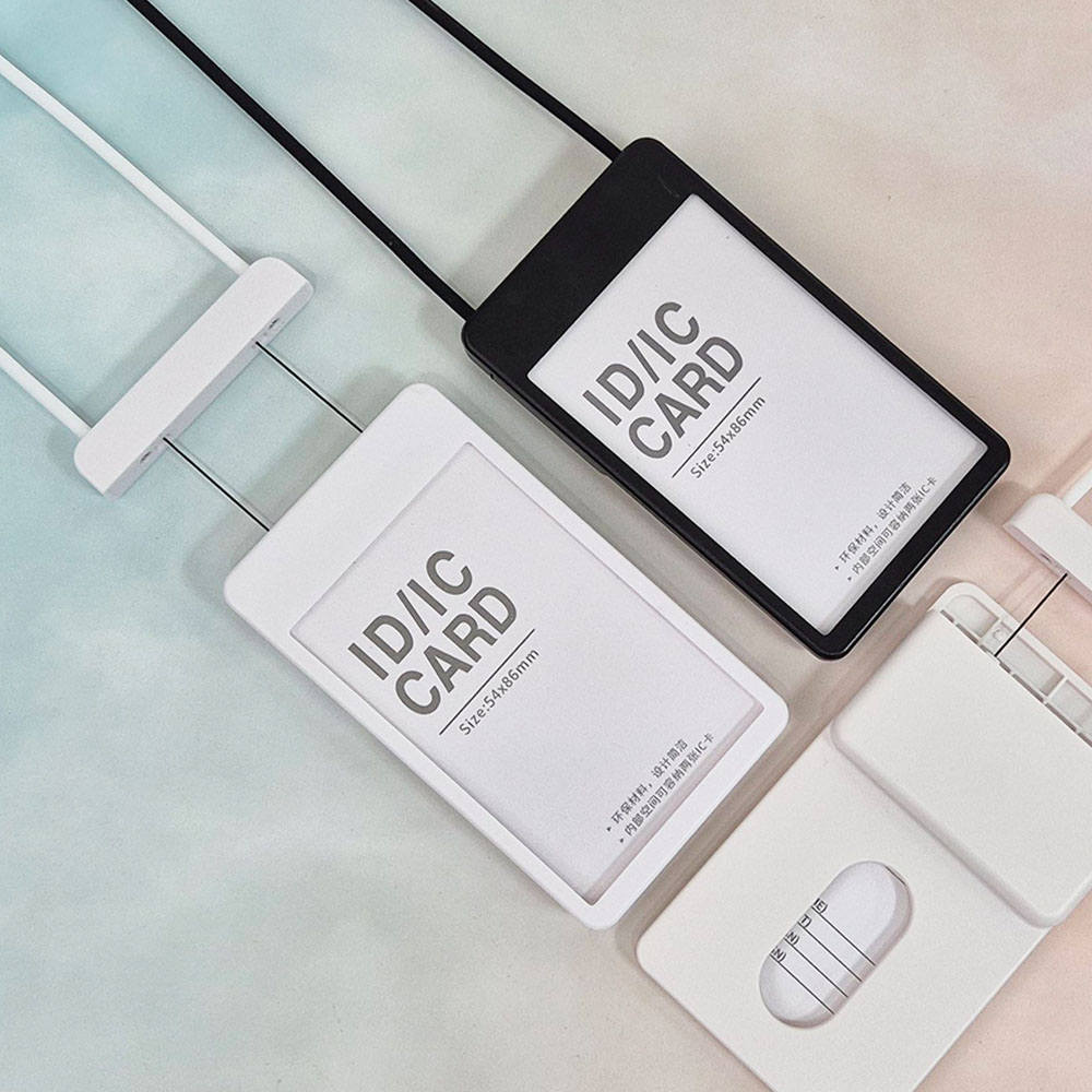 사원증 케이스 릴홀더 출입증 신분증 명찰 카드 목걸이 고급형