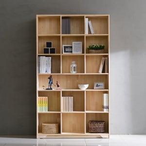 로쏘 쥬이에 원목 6단 책장 1200