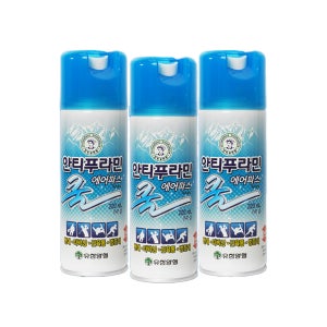 유한양행 안티푸라민 쿨 에어파스 220ml X 3개