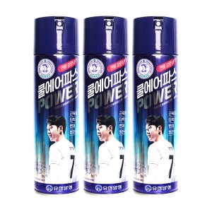 유한양행 안티푸라민 쿨 에어파스 파워 250ml X 3개