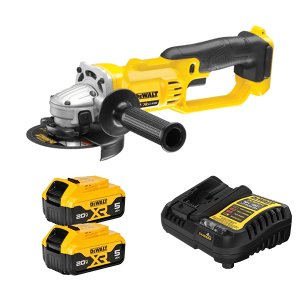 디월트 DCG412P2 충전 그라인더 18V(20V) 배터리(5.0)2개 세트