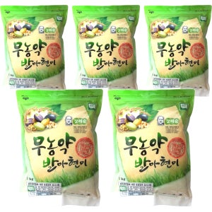 장세순 무농약 발아현미 5kg 햅쌀