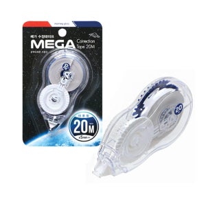 모닝글로리 메가 수정테이프 20M 대용량 수정테잎