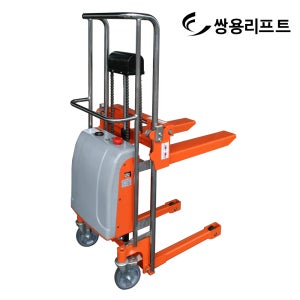 쌍용리프트 전동 포크리프트 유압지게차 스태커 운반하역 SEF-4120 400KG