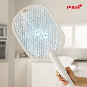 번개표 전기 모기채 파리채 C타입 충전식 해충퇴치 전기채 2중 안전장치