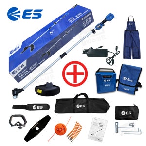 ES산업 EBC54 충전예초기 (25년 제조품 54V 6.0Ah 배터리충전기 풀세트) BC54S LBCT54 후속모델 철기시대