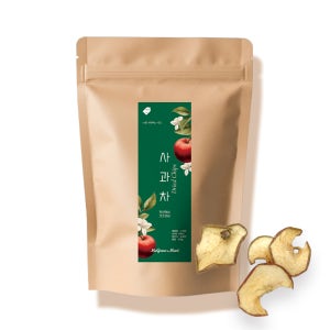 건조 사과칩 100g 맥그로우앤마리 저온제습 워터 차 말린과일 물 건과일 사과