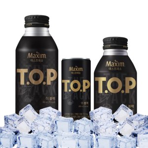 맥심 티오피 더블랙 200ml 275ml 380ml 4개씩 총12개 TOP 캔커피