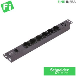 Easy PDU 기본 1U 10A 230V (8)C13 EPDU1010B-SCH