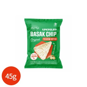 CJ 익사이클 바삭칩 오리지널 45g x 12봉